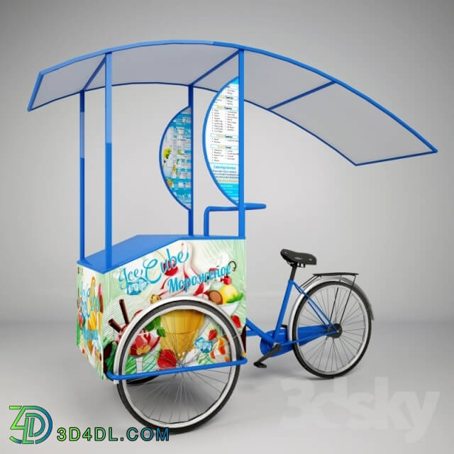 Transport - Bike with ice cream
