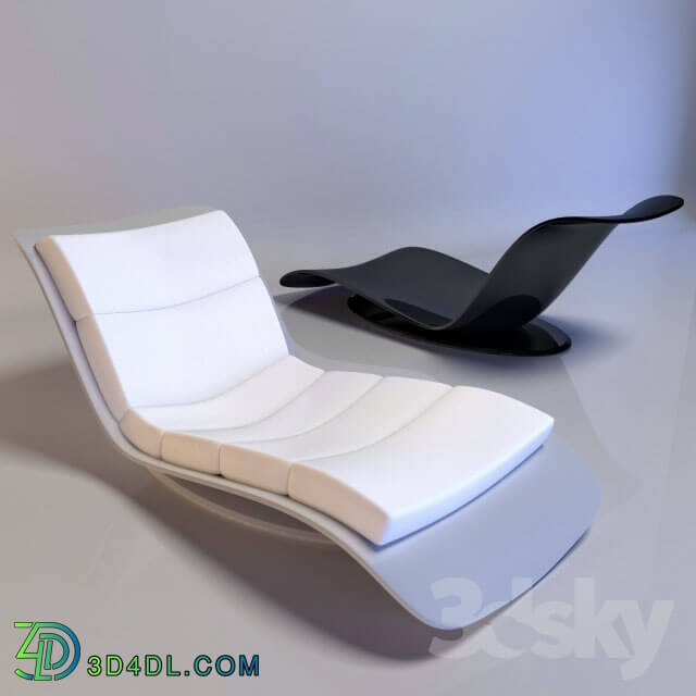 Other soft seating - Futuristic bench