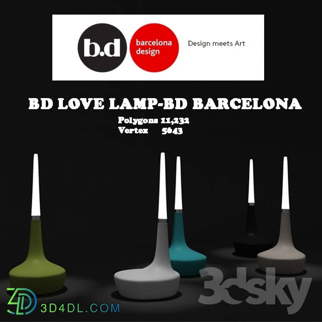 Street lighting - BD LOVE LAMP-BD BARCELONA