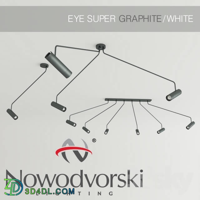 Ceiling light - Nowodvorski EYE SUPER GRAPHITE