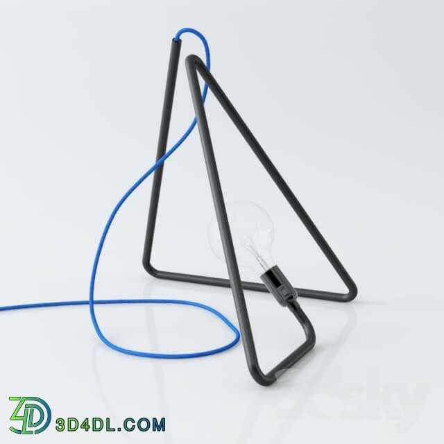 Table lamp - cablepower tryangle table lamp