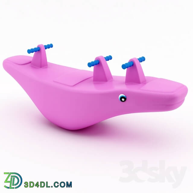 Toy - Teeter-totter Croco