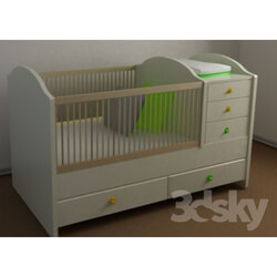 Bed - crib 