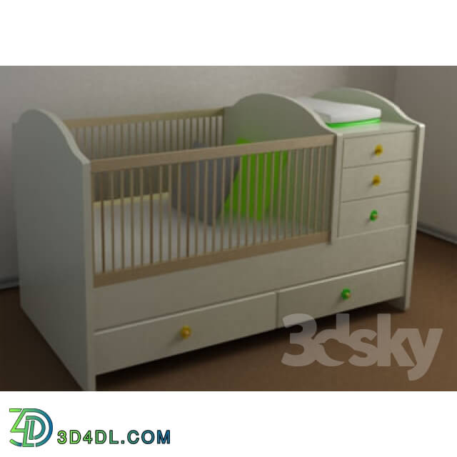 Bed - crib