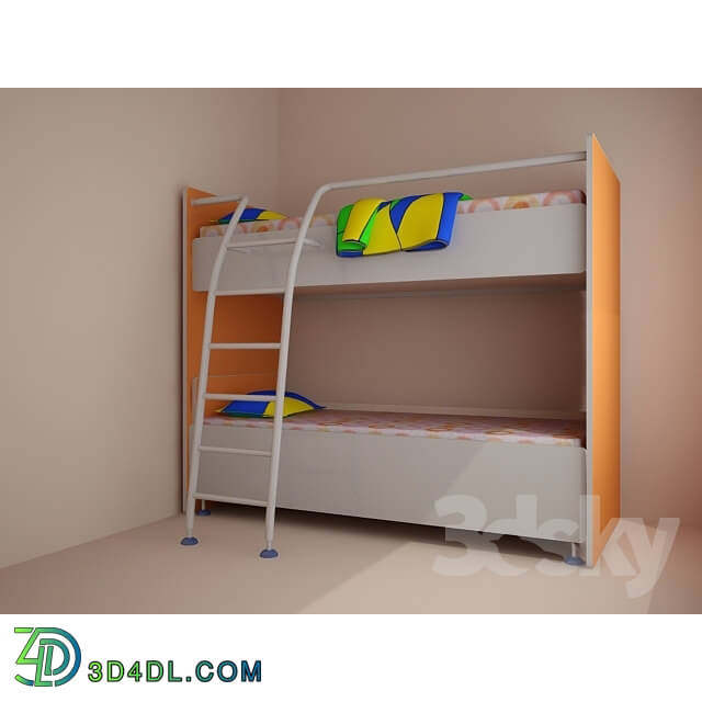 Bed - cot-deck