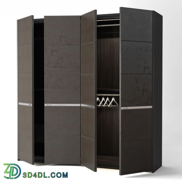 Wardrobe _ Display cabinets - Poliform Bangkok 4 doors
