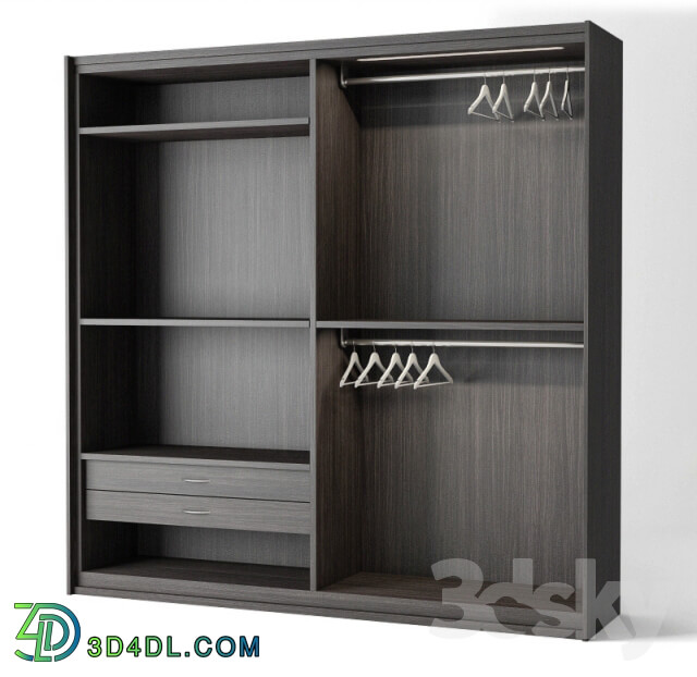 Wardrobe _ Display cabinets - Poliform Bangkok 4 doors