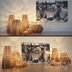 Decorative set - Candles _Lantern_ 