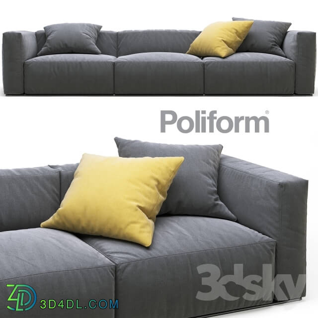 Sofa - Poliform Shangai sofa