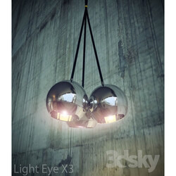 Ceiling light - Light Eye X 3 