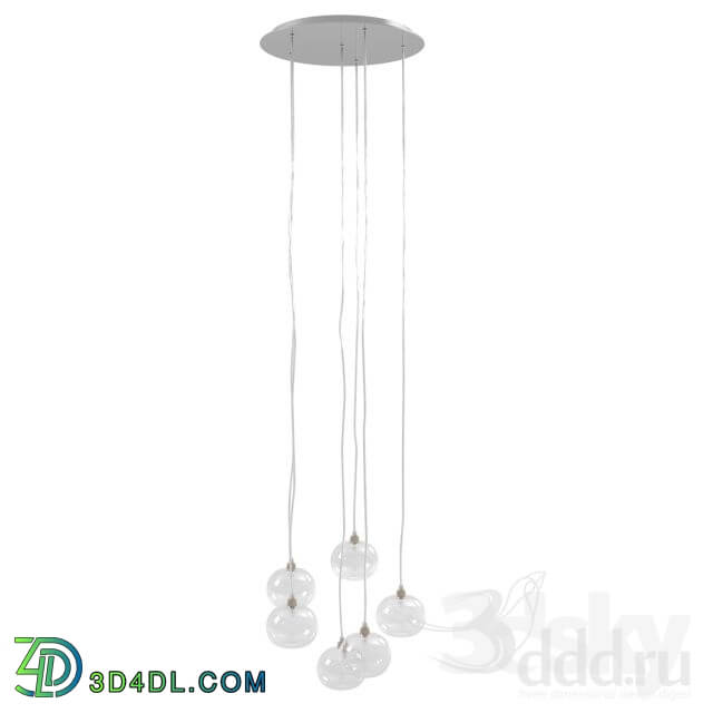 Ceiling light - Pendant Cluster Of Glass Balls