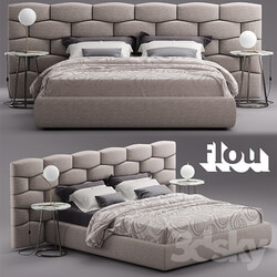 Bed - Bed Flou MAJAL Bed 