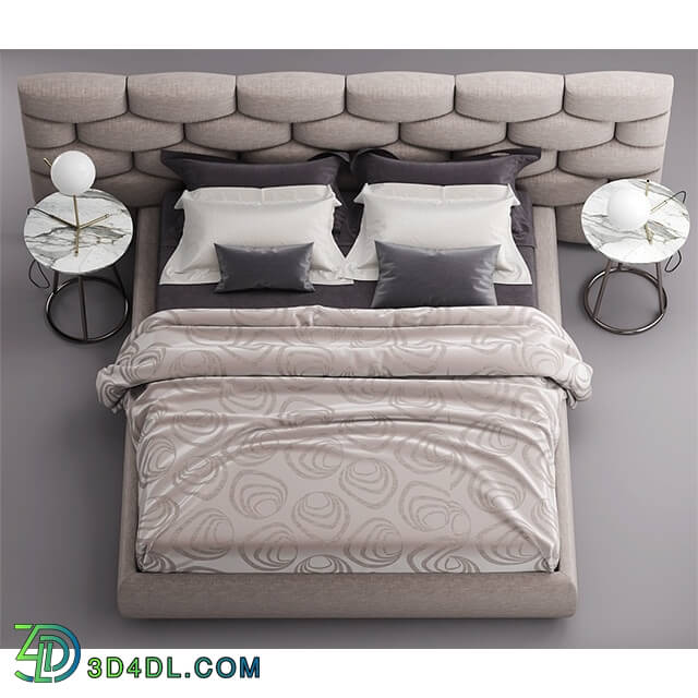 Bed - Bed Flou MAJAL Bed