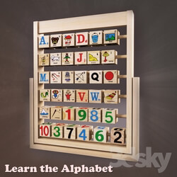 Toy - Wooden Alphabet_ ABC for Kids 