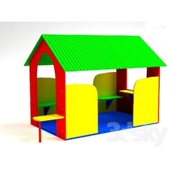 Other architectural elements - House for the playground 