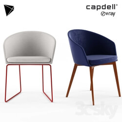 Chair - Capdell Moon 663PTN _ 663MD4 