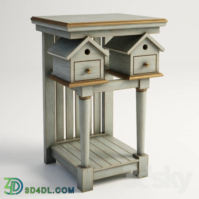 Sideboard _ Chest of drawer - GRAMERCY HOME - BIRDHOUSE SIDE TABLE 522.013-FGG