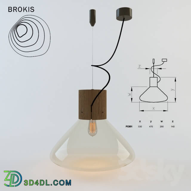 Ceiling light - Brokis SRO - Muffins Pendant Lamp