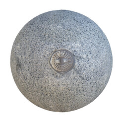 CGaxis-Textures Asphalt-Volume-15 grey asphalt with metal plate (02) 