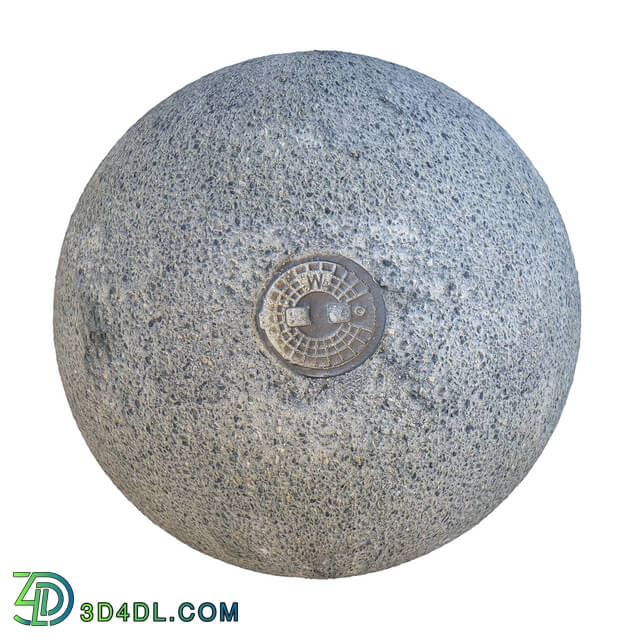 CGaxis-Textures Asphalt-Volume-15 grey asphalt with metal plate (02)