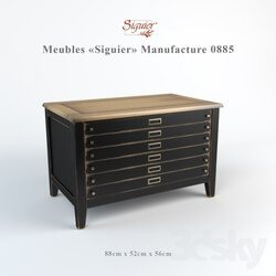 Sideboard _ Chest of drawer - Cupboard Siguier 0885 