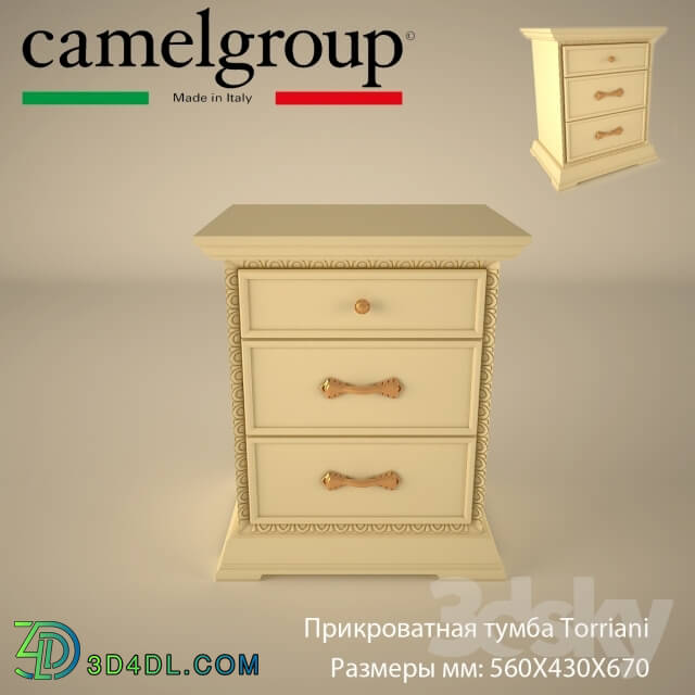 Sideboard _ Chest of drawer - Bedside Camelgroup Torriani