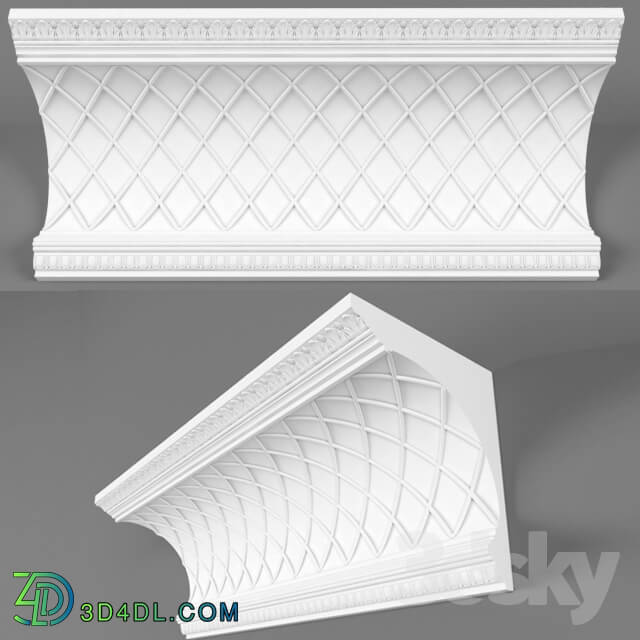 Decorative plaster - Cornice