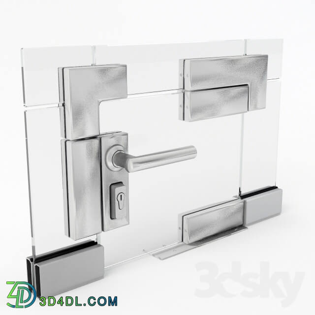 Doors - Fittings for glass doors