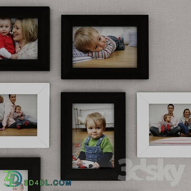 Frame - Frames with family photos