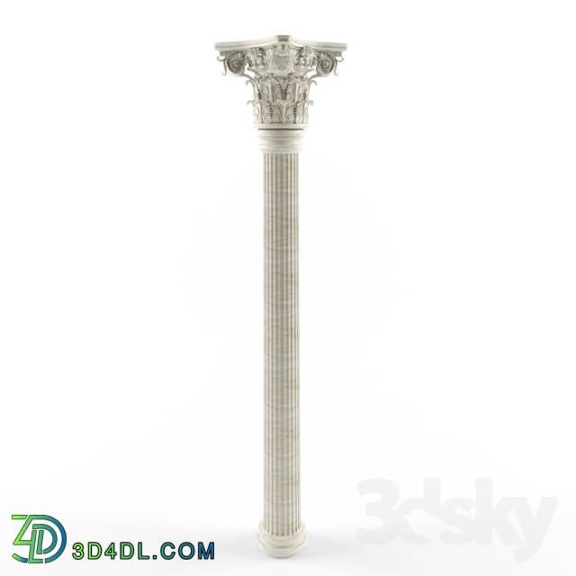 Decorative plaster - column1