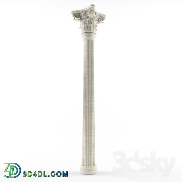 Decorative plaster - column1