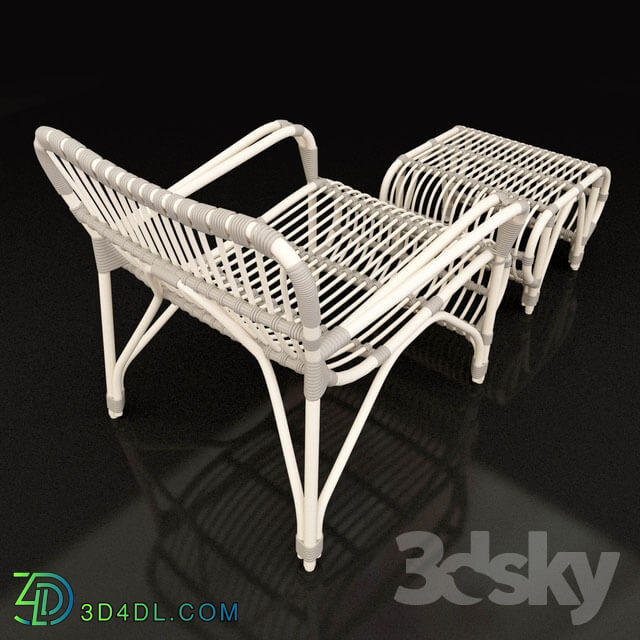 Arm chair - outdoor lounge chair