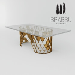 Table - Brabbu KOI DINING TABLE II 
