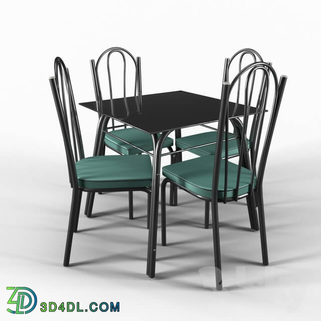 Table _ Chair - Table and chairs No4