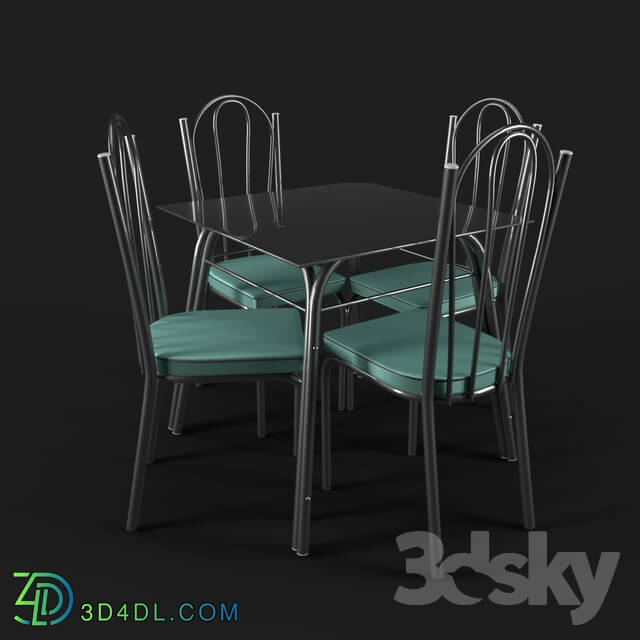 Table _ Chair - Table and chairs No4