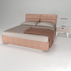 Bed - Bed and nightstand _Bed _ tumb_ 