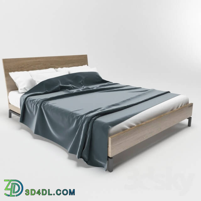 Bed - Bed wooden Woodwek Bergen