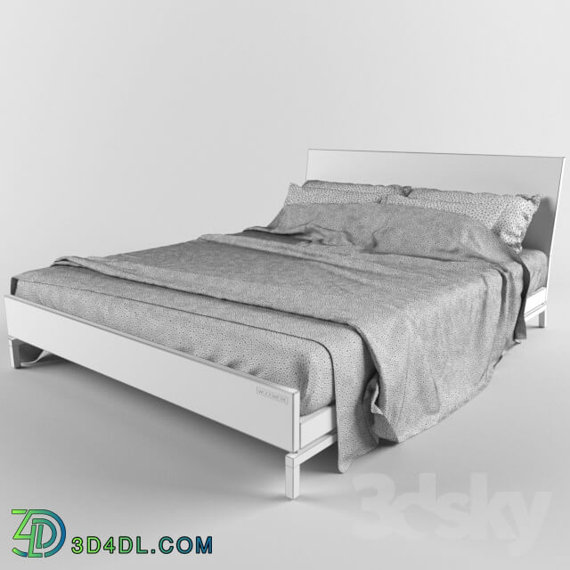 Bed - Bed wooden Woodwek Bergen