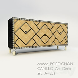 Sideboard _ Chest of drawer - Chest BORDIGNON CAMILLO Art Deco ART A-231 
