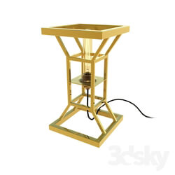 Table lamp - Table lamp _Hourglass Gold 