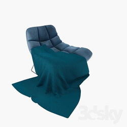 Arm chair - velevt restchair 