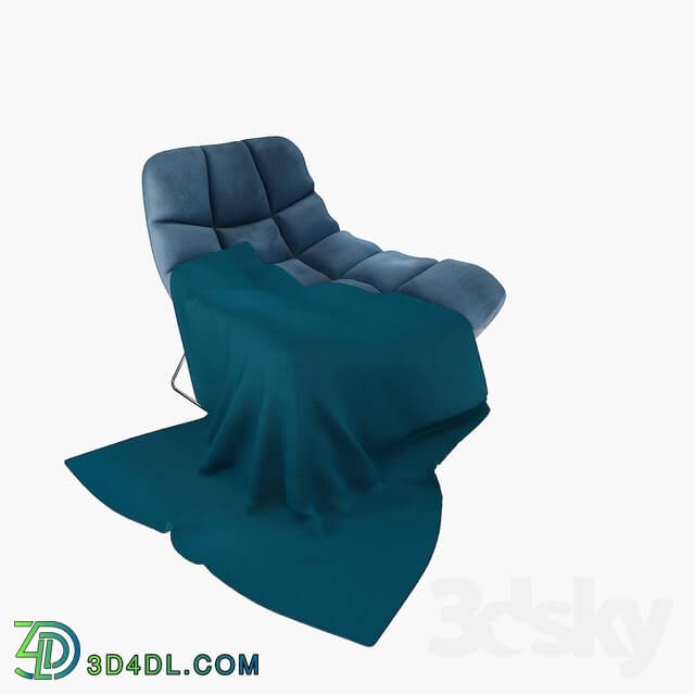 Arm chair - velevt restchair