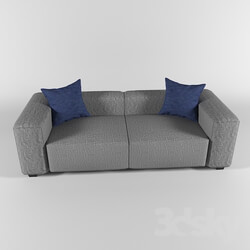 Sofa - Minimalist Sofa - Fabric _ Plastic Materials 