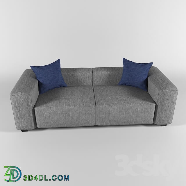 Sofa - Minimalist Sofa - Fabric _ Plastic Materials