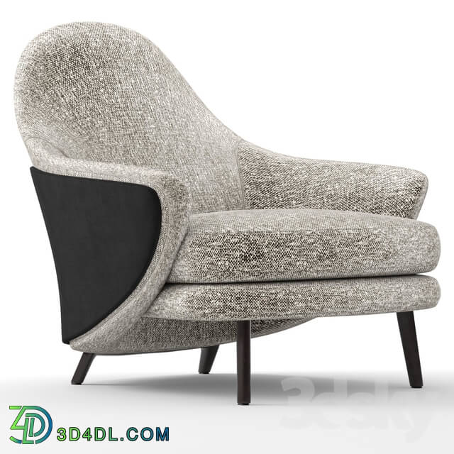 Arm chair - minotti angie armchair