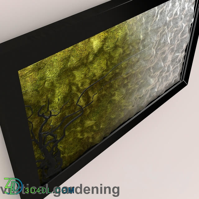 Other decorative objects - Vertical gardening is stable moss