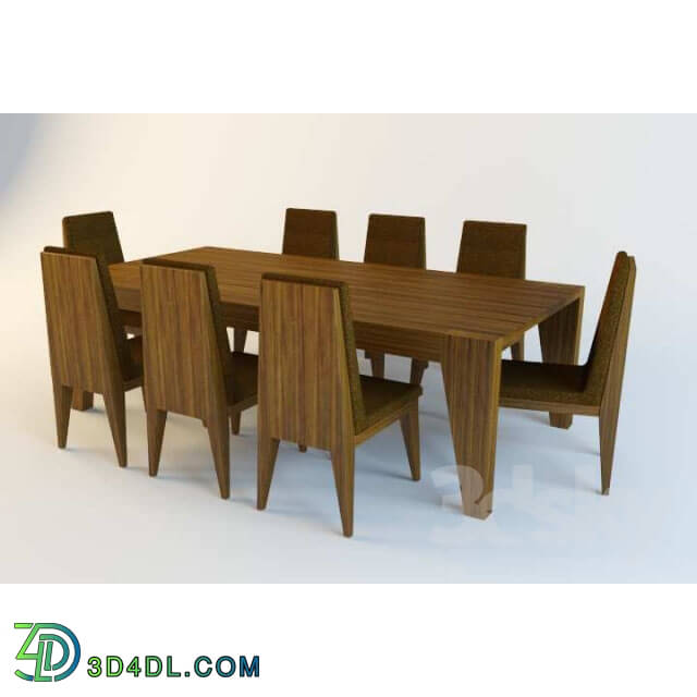 Table _ Chair - Dining table D6801-V36