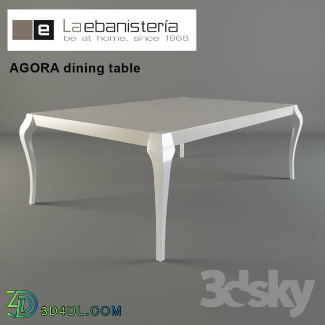 Table - Laebanisteria_AGORA_dining_table