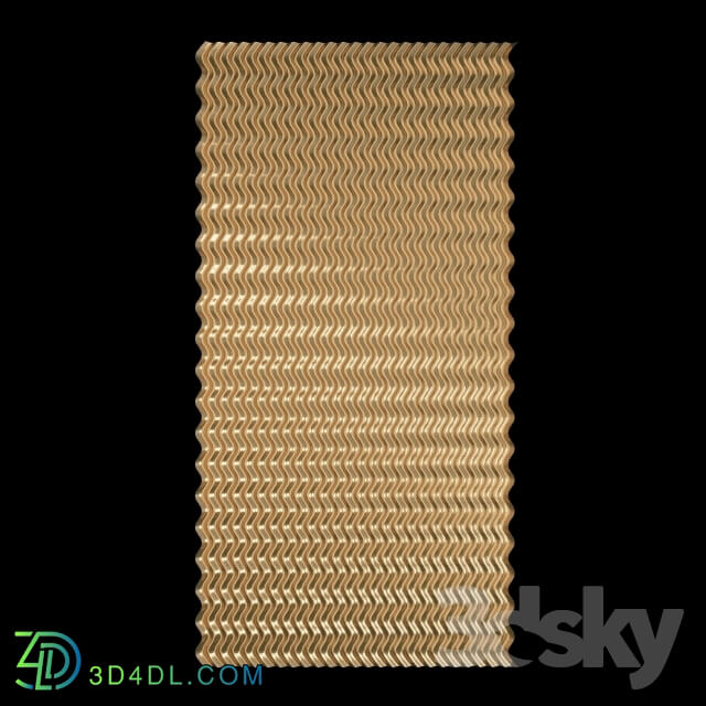 Decorative plaster - wall 3d panel decorative