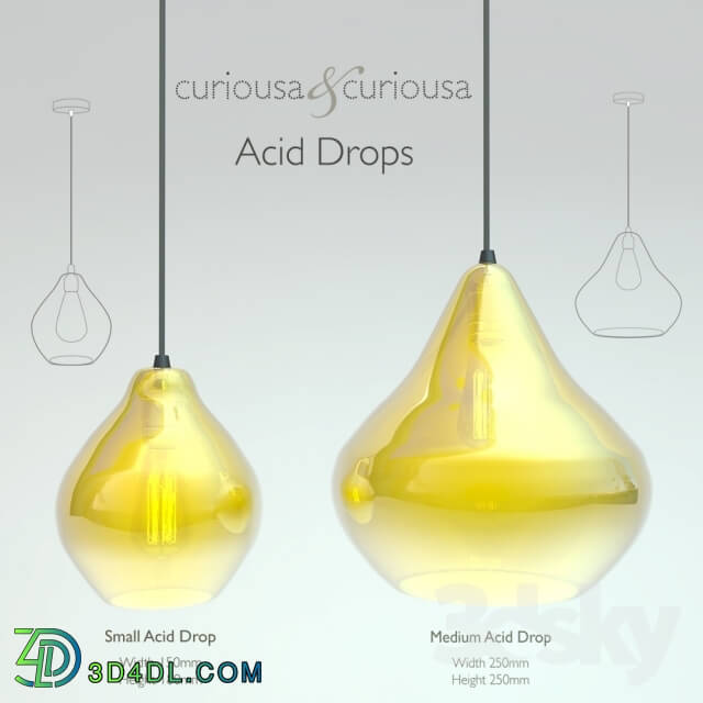 Ceiling light - Acid Drop